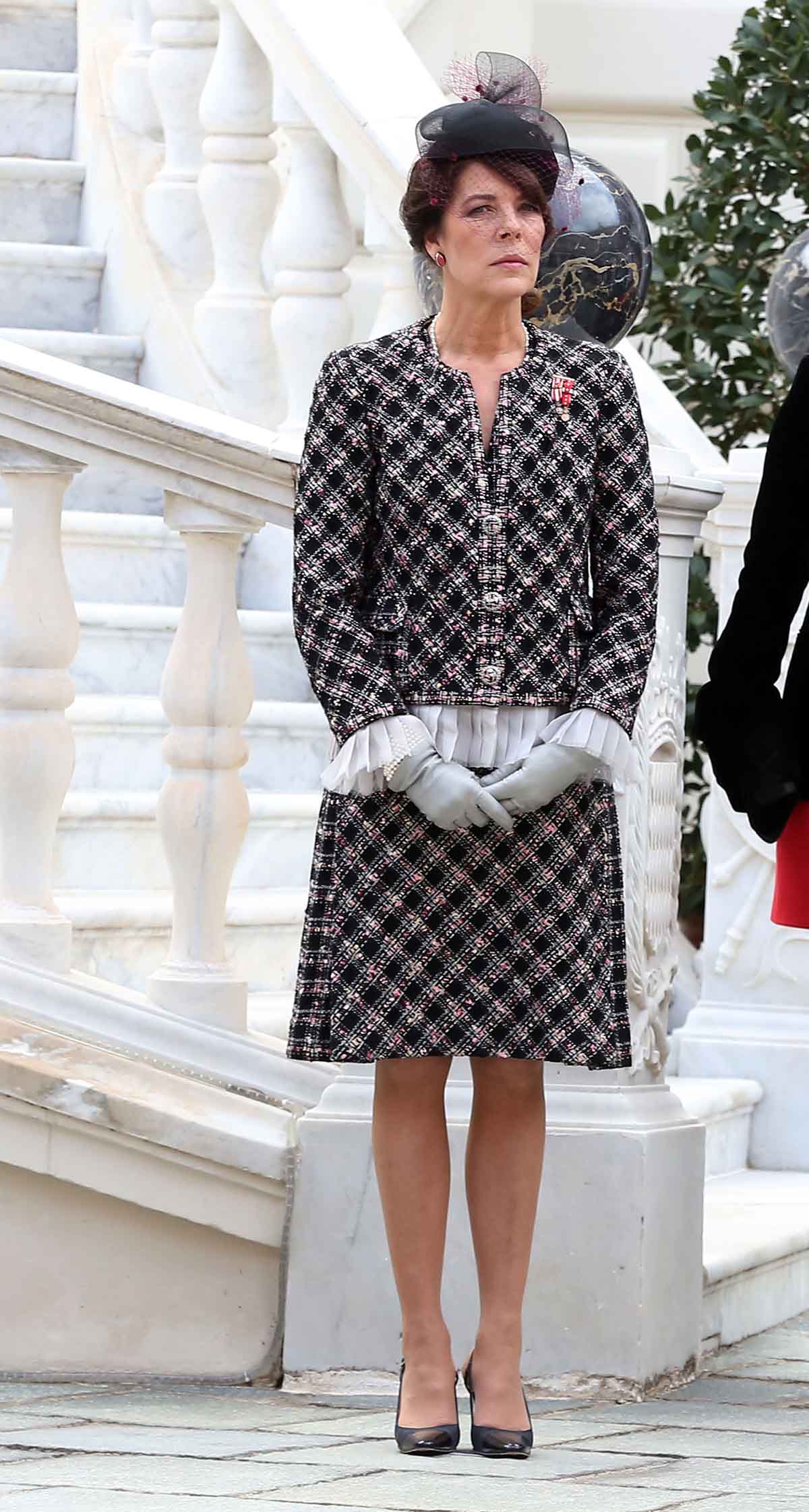 Princes Caroline of Monaco during the celebrations marking Monaco's National Day, Monday, Nov. 19, 2012.