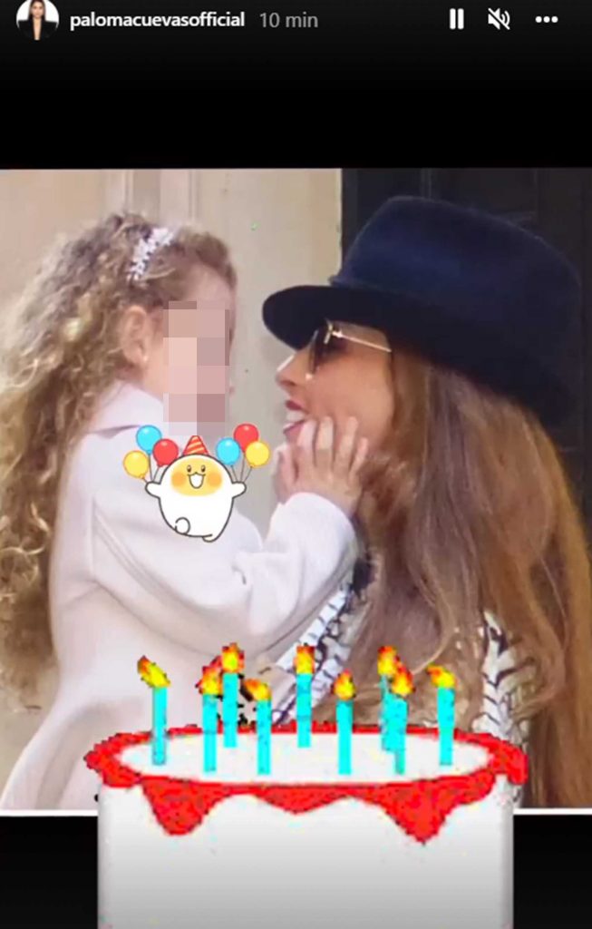 Paloma Cuevas abre su álbum más personal por el cumpleaños de su hija