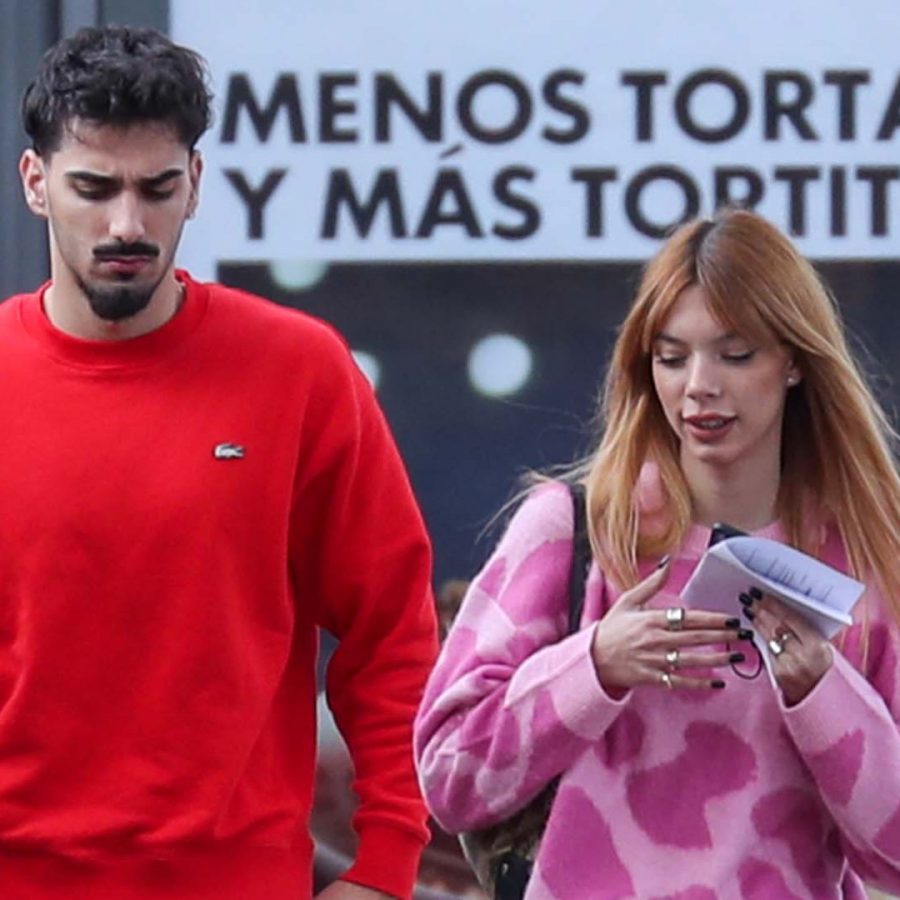Alejandra Rubio and Carlos Aguera in Madrid, 18 November 2021