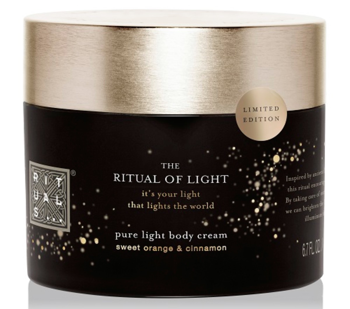 The Ritual of Light body cream