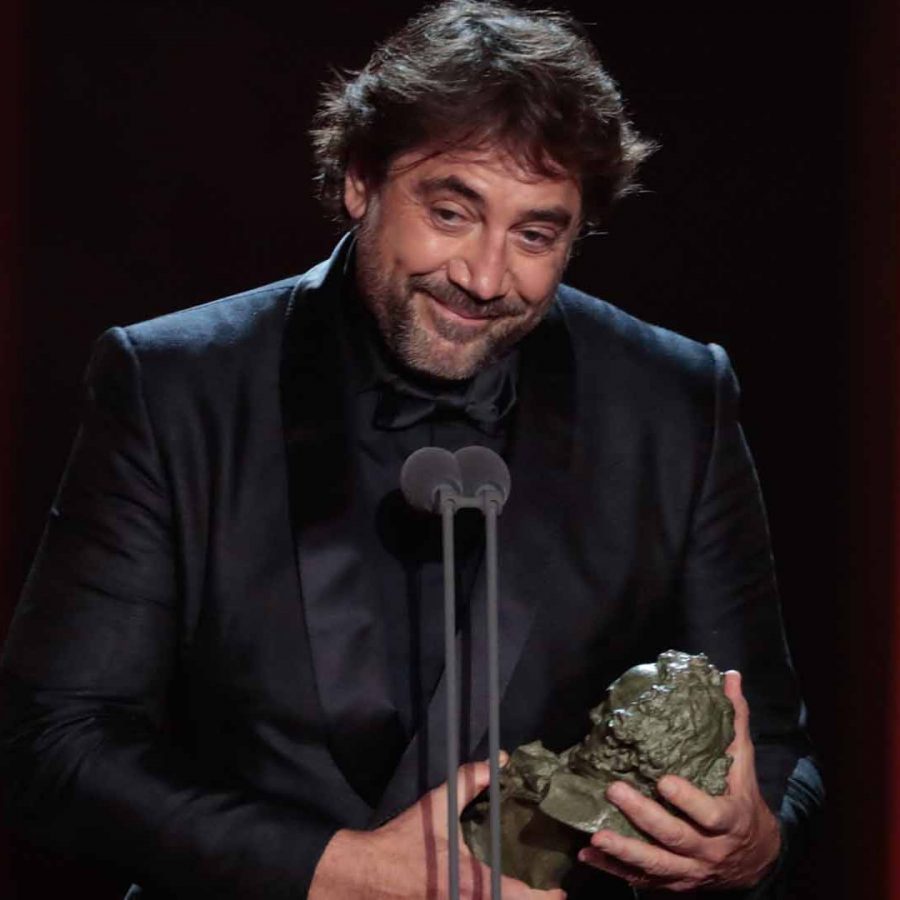 Actor Javier Bardem during the 36th annual Goya Film Awards in Valencia on Saturday 12 February, 2022.