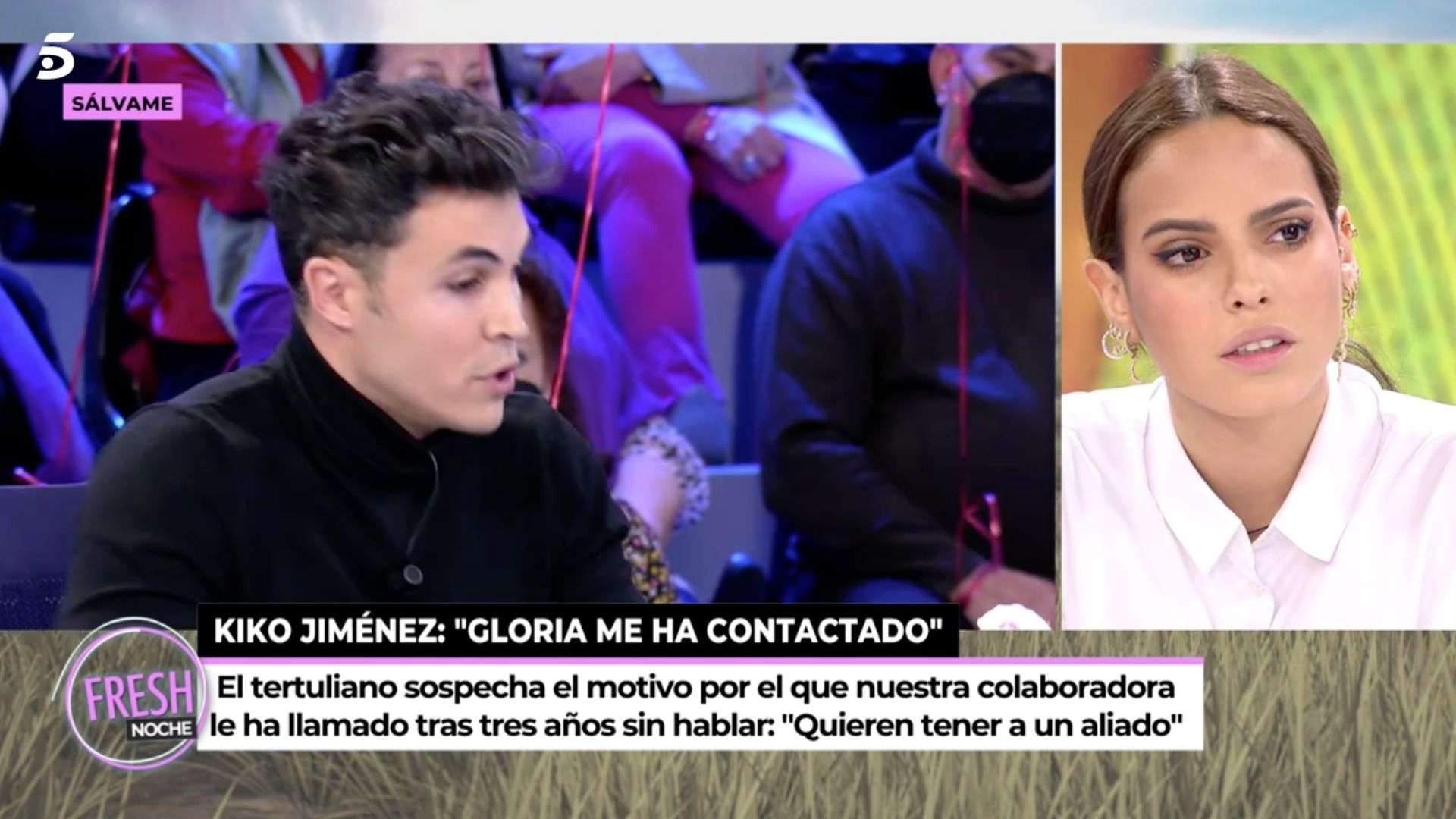 Gloria Camila responde a Kiko Jiménez: "Este señor me crea risa"