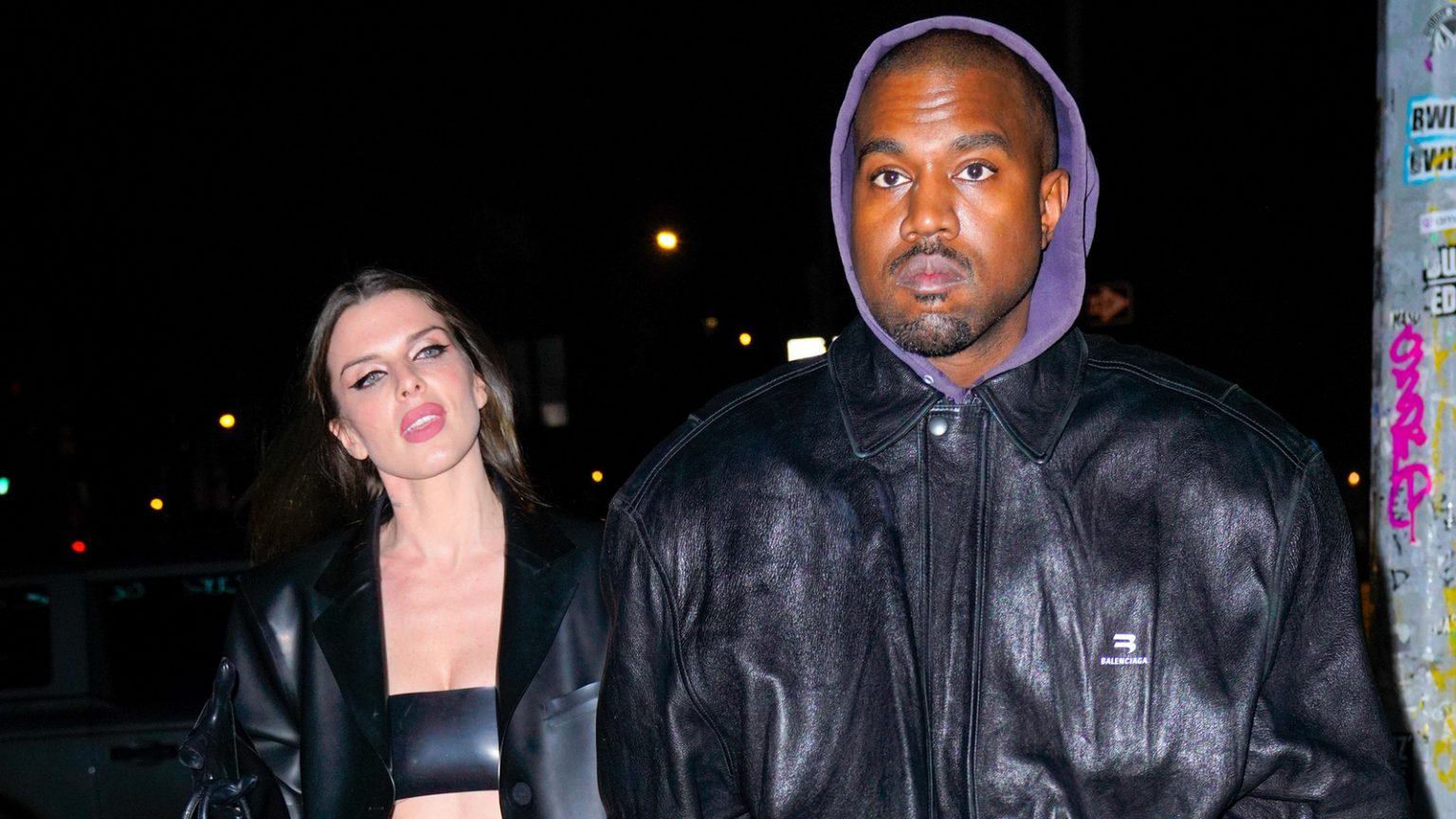 Kanye West y Julia Fox rompen su relación abierta