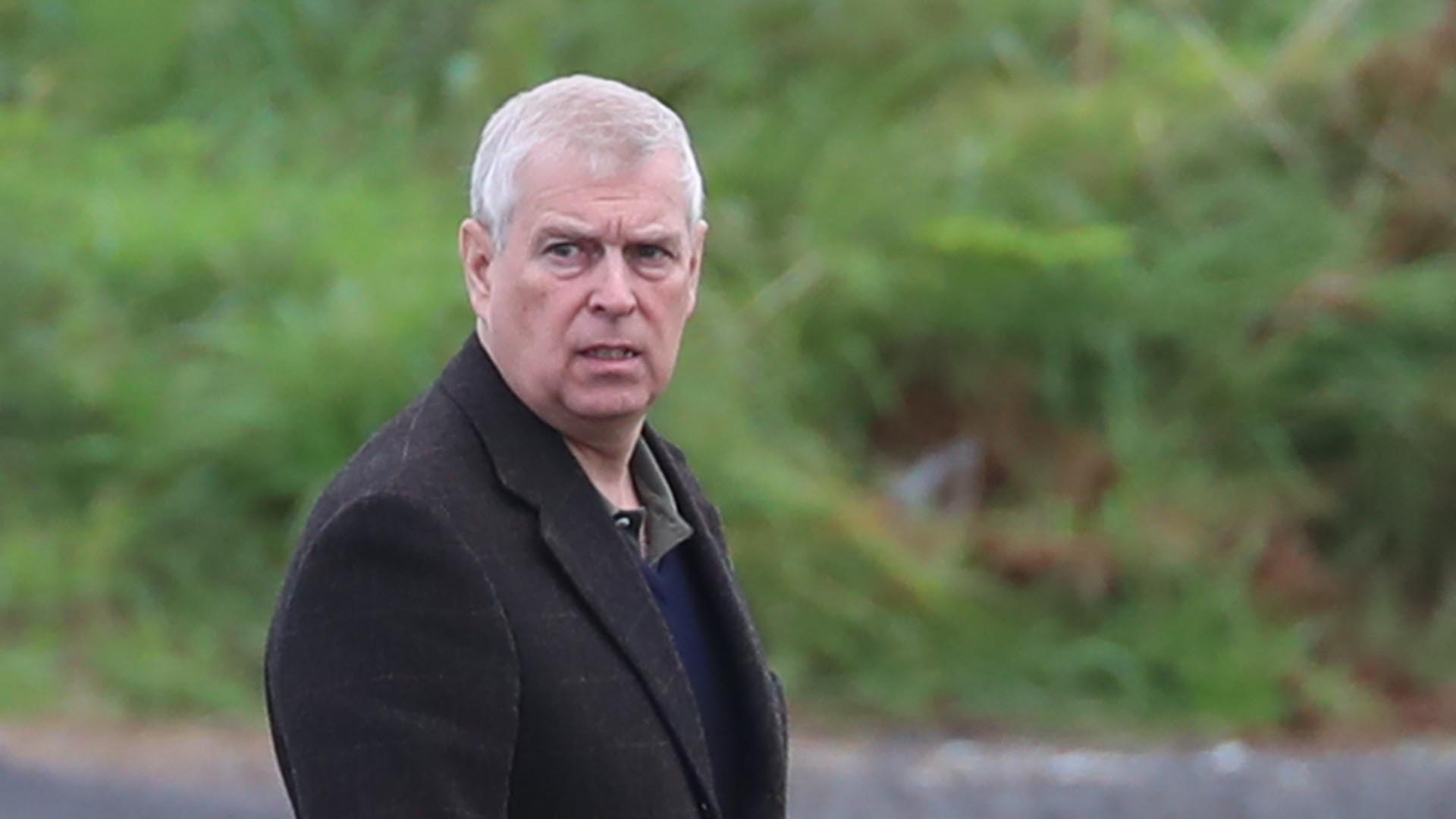 Prince Andrew , The Duke of York attending The Duke of York Young Champions Trophy in County Antrim. *** Local Caption *** .