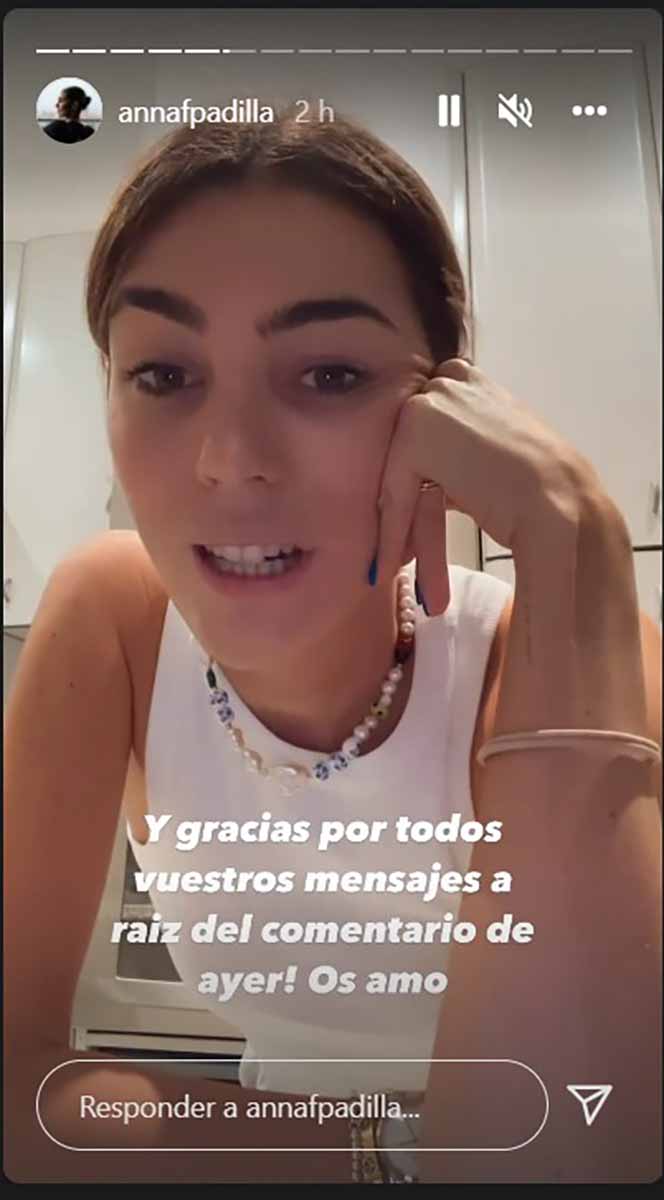 Anna Ferrer Padilla se defiende de las críticas por su operación de nariz