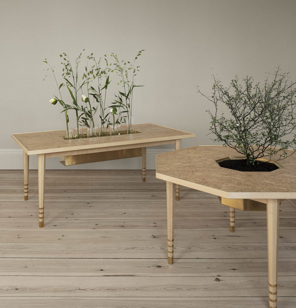 El príncipe Carlos Felipe presenta las mesas que ha diseñado (¿las pondrías en casa?)