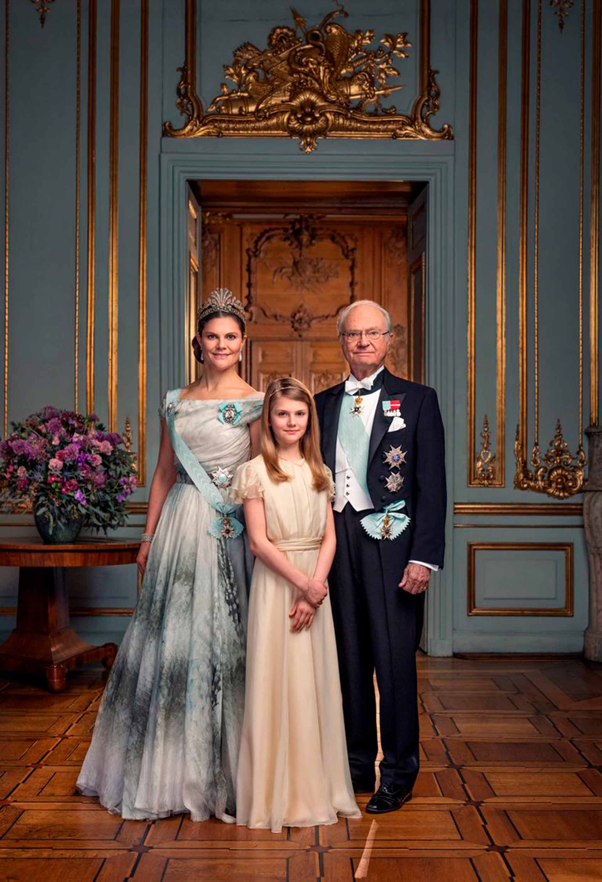 La línea de sucesión al trono de Suecia