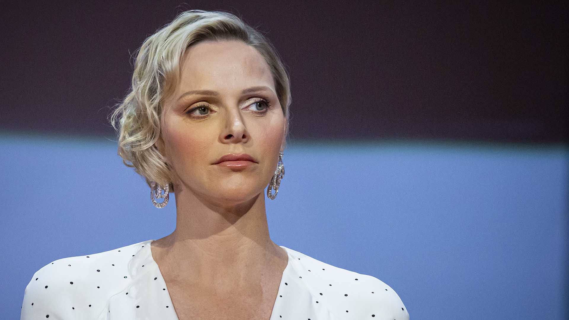 Princess Charlene during the closing ceremony of the 59th Monte-Carlo Television Festival in Monaco, June 18, 2019.  *** Local Caption *** .