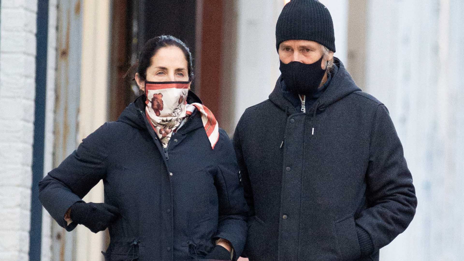 Adriana Carolina Herrera and Francisco Bosch in  New York City, NY, USA on December 28, 2020