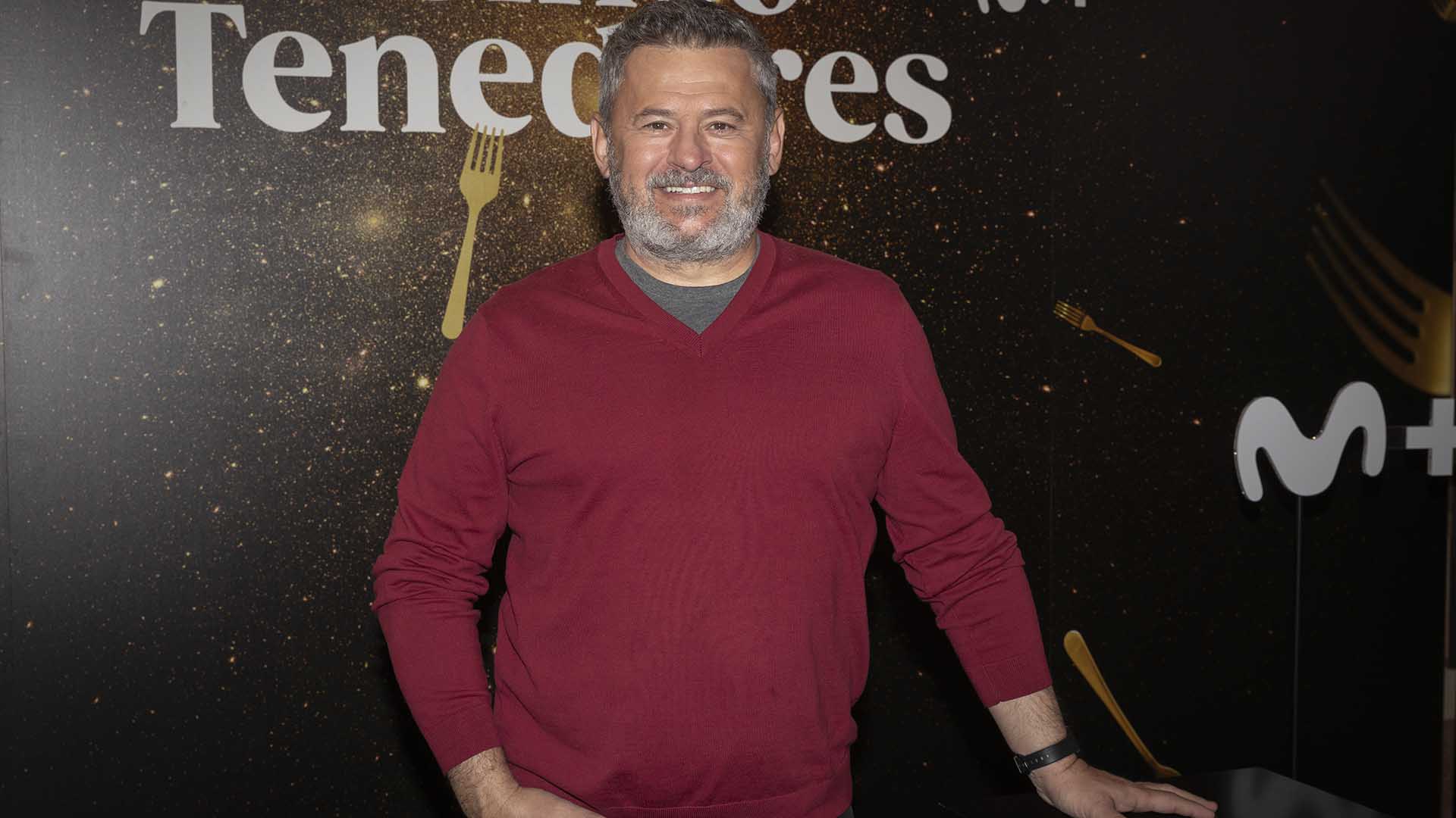 Presenter Miki Nadal at photocall for tv show Cinco Tenedores in Madrid on Tuesday, 15 March 2022.