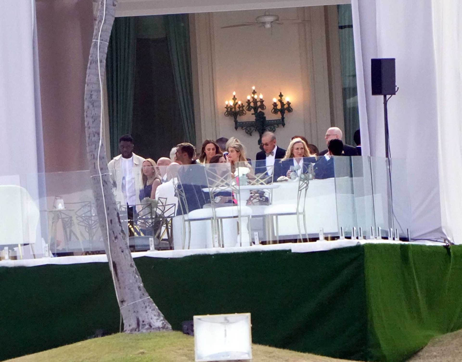 during Brooklyn Beckham and Nicole Peltz wedding in Miami