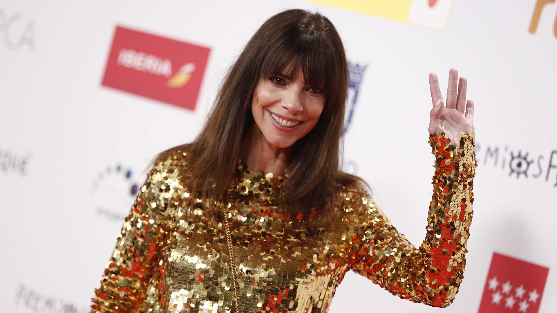 Actress Maribel Verdu at photocall for the 27th annual Jose Maria Forque Awards in Madrid on Saturday, 11 December 2021.