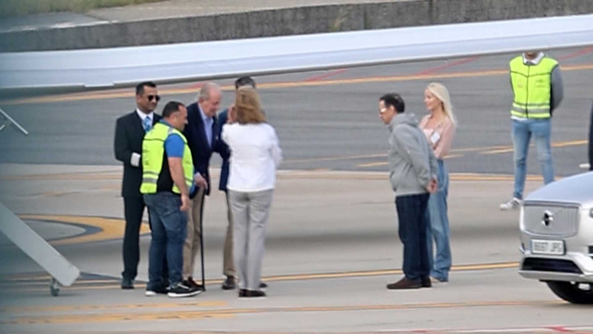 El Rey Juan Carlos llega a España tras dos años en Abu Dabi