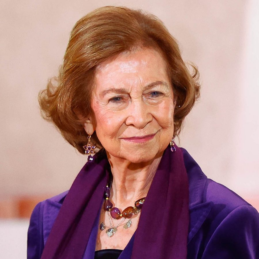 Spanish Queen Sofia of Greece during the delivery of European heritage awards "Europa Nostra awards" for good practices in cultural and natural heritage, May 3, 2022