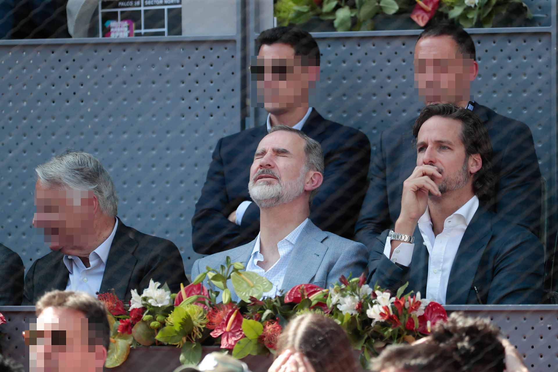 El rey Felipe VI aparece por sorpresa en el partido de Rafa Nadal y Carlos Alcaraz