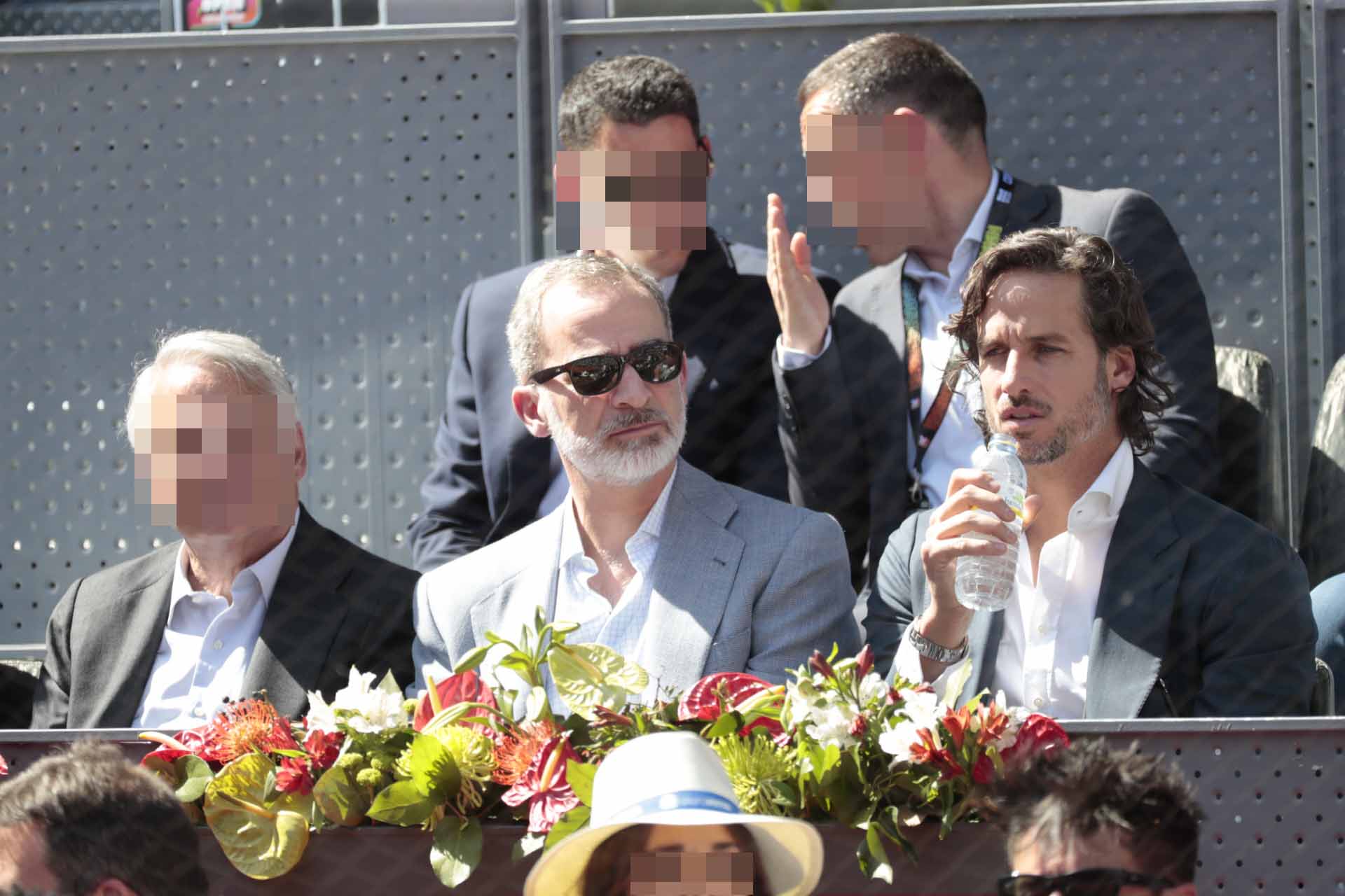 El rey Felipe VI aparece por sorpresa en el partido de Rafa Nadal y Carlos Alcaraz