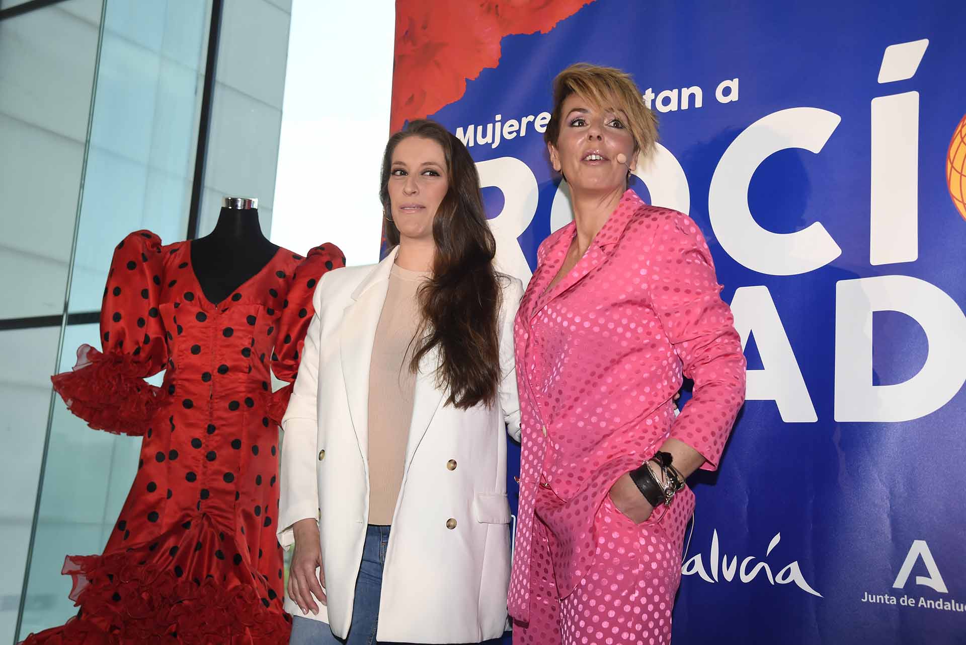 Rocio Carrasco during the presentation of show " Mujeres cantan a RocÃ­o Jurado " in Seville on Wednesday, April 27, 2022.