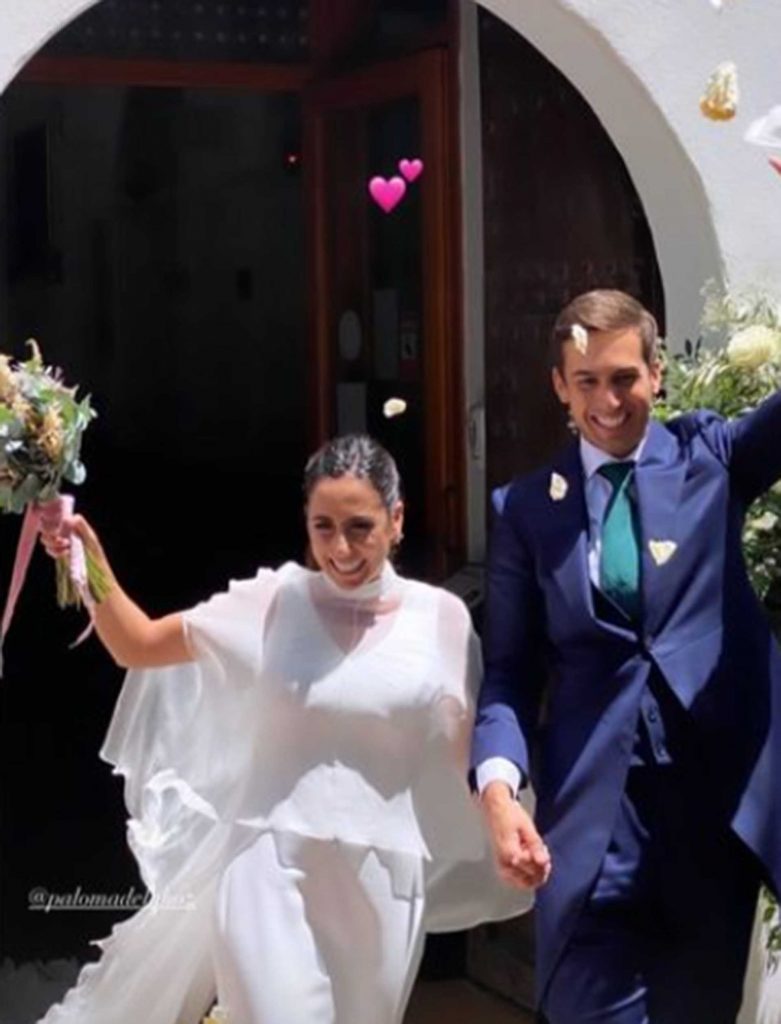 La romántica boda de Lorenzo Díaz, hijo de Concha García Campoy