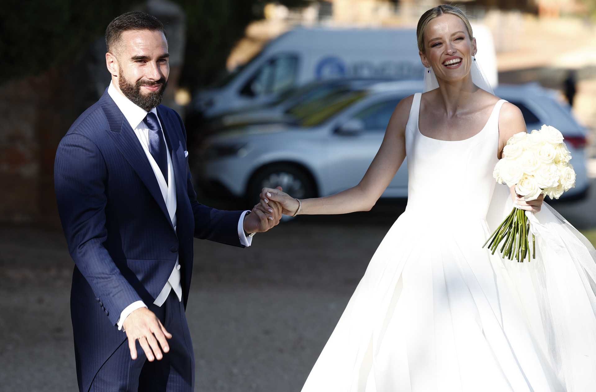 Dani Carvajal y Daphne Cañizares ya son marido y mujer: todas las fotos de la boda