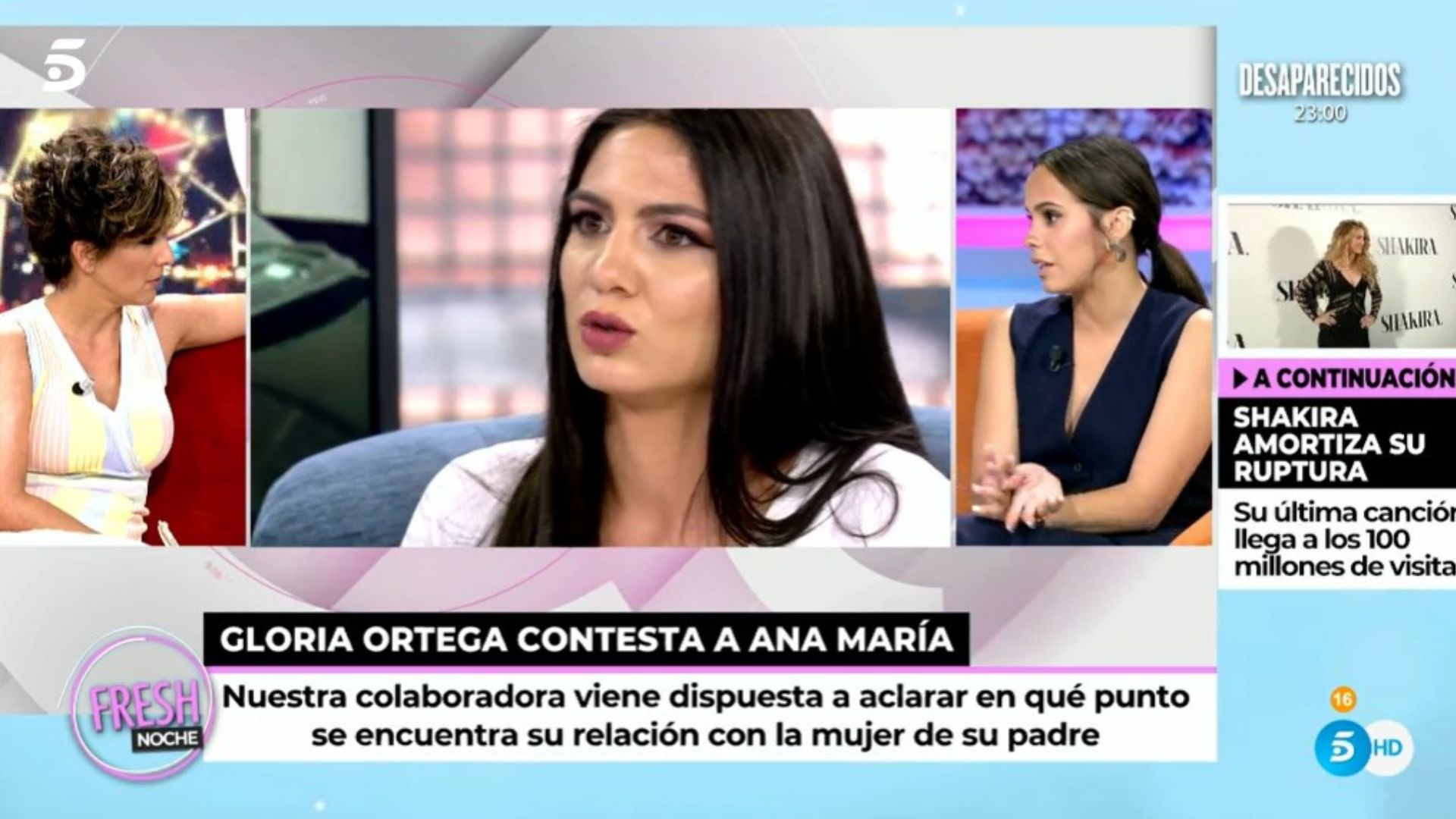 Gloria Camila responde tajante a Gema, la hija de Ana María Aldón
