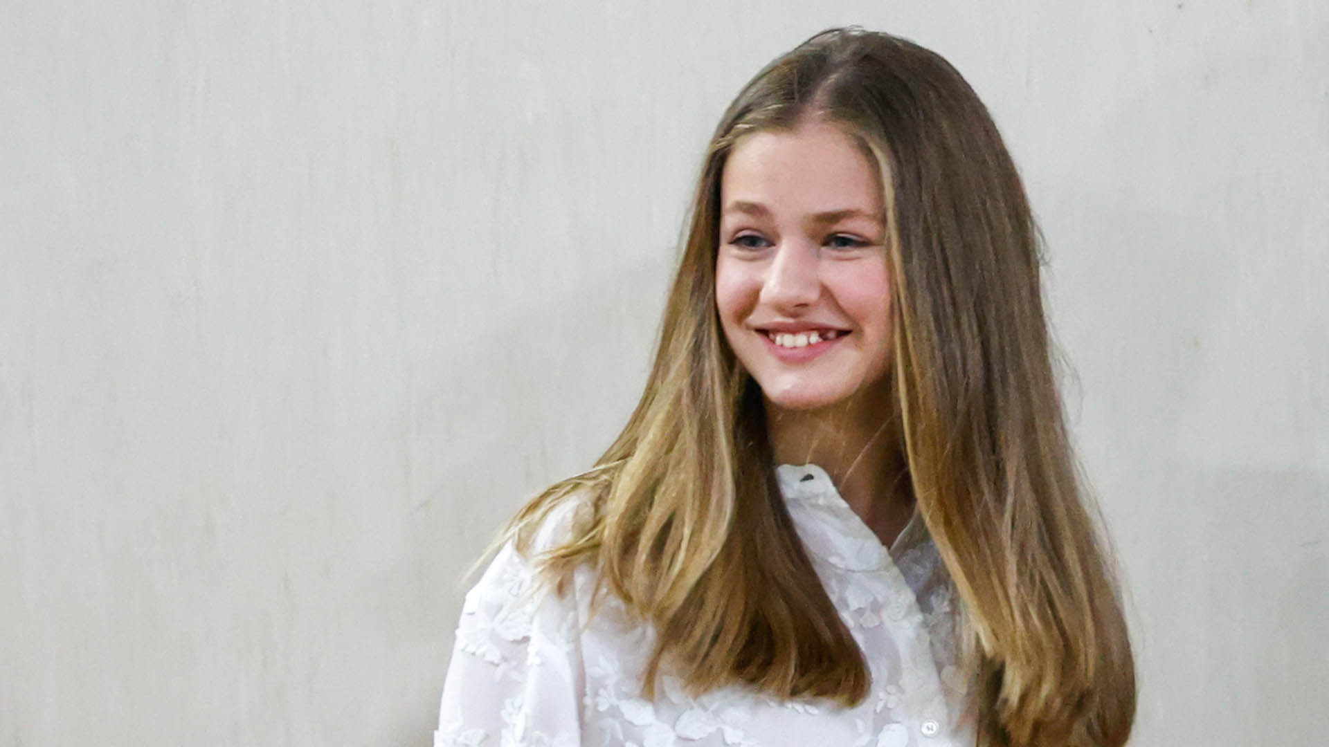 Princess of Asturias Leonor de Borbon during Youth and Cybersecurity Summit: Enjoy Internet Safely in Leganes, Madrid on Wednesday, 20 April 2022.
