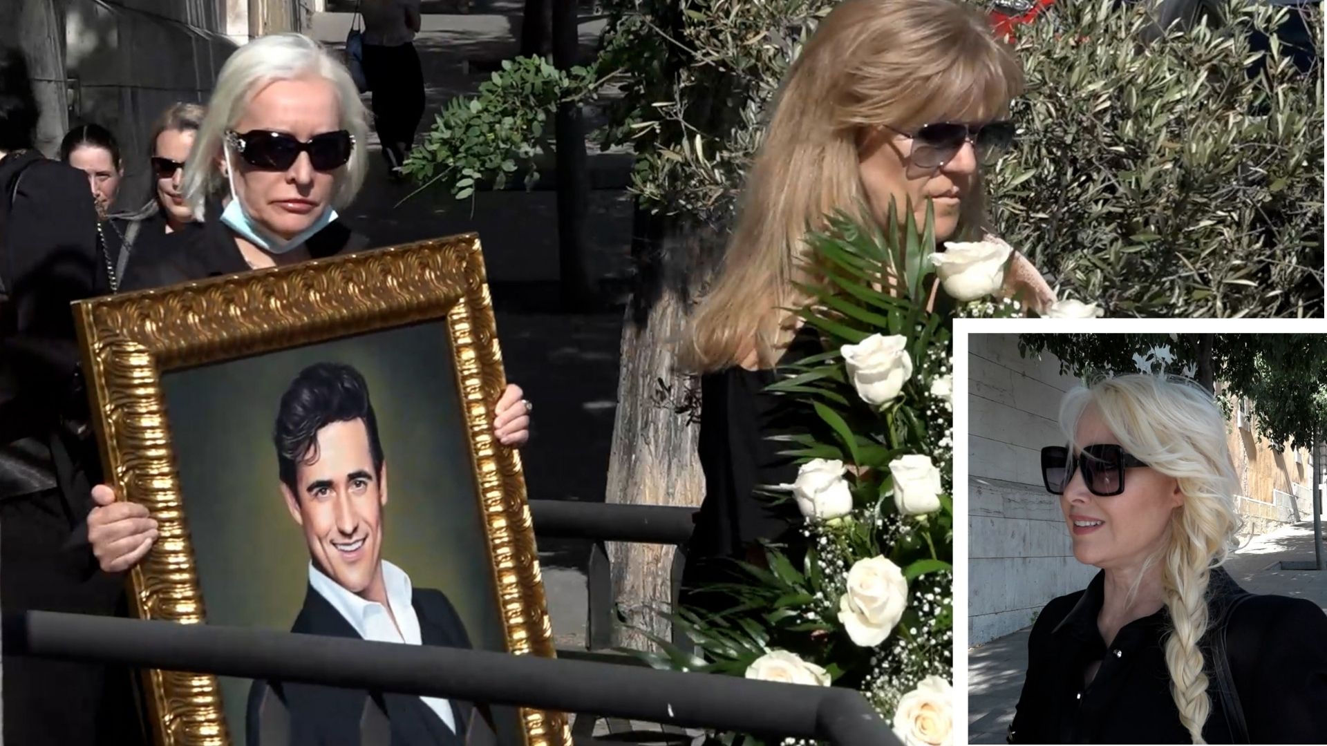 Numerosos rostros conocidos asisten al funeral de Carlos Marín, de 'Il Divo'