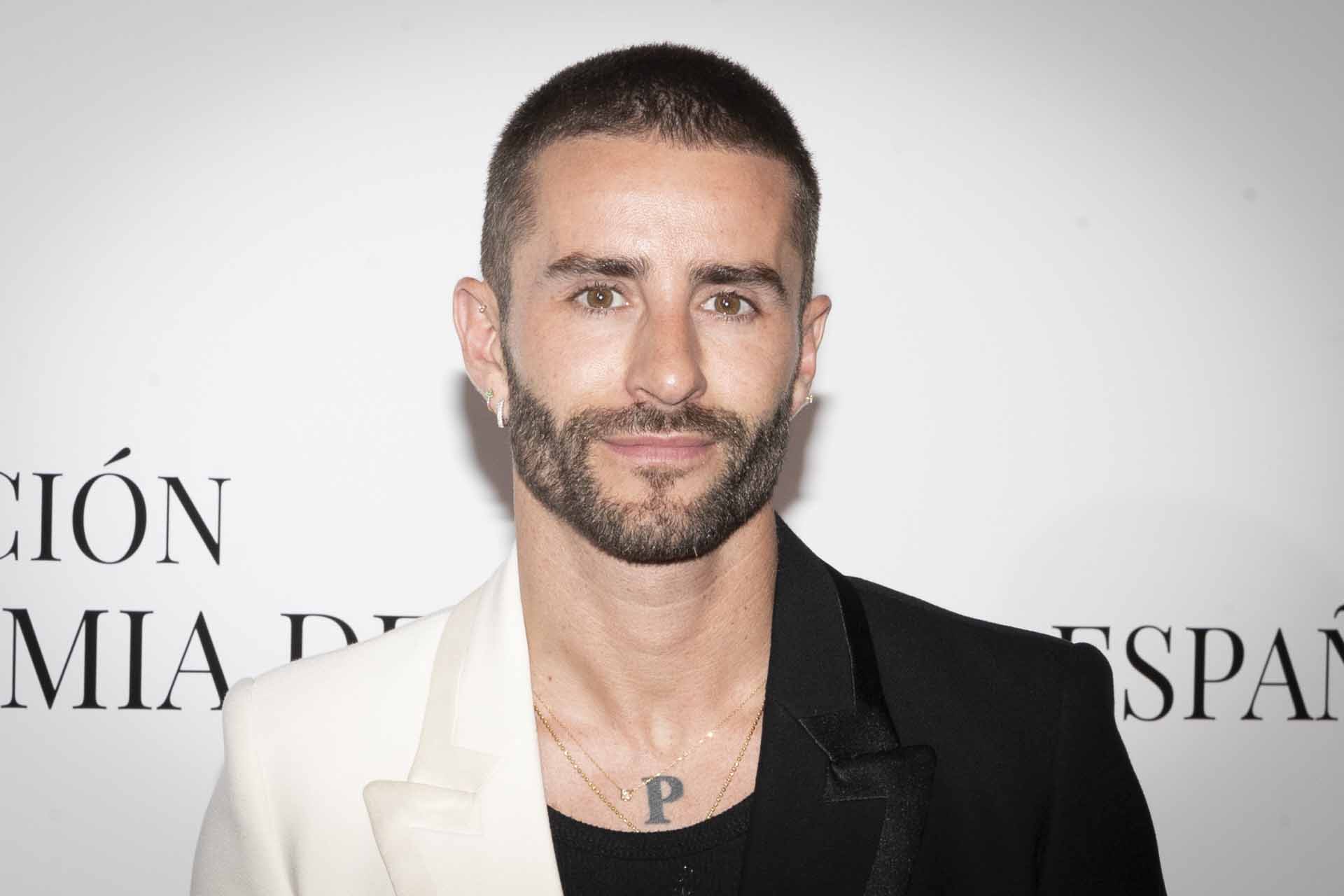 Pelayo Diaz at the presentation photocall of the Spanish Fashion Academy Foundation (FAME) in Madrid on Thursday, May 26, 2022.