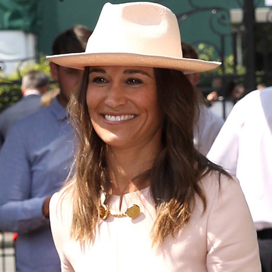Pippa Middleton at Wimbledon Championships in London. *** Local Caption *** .