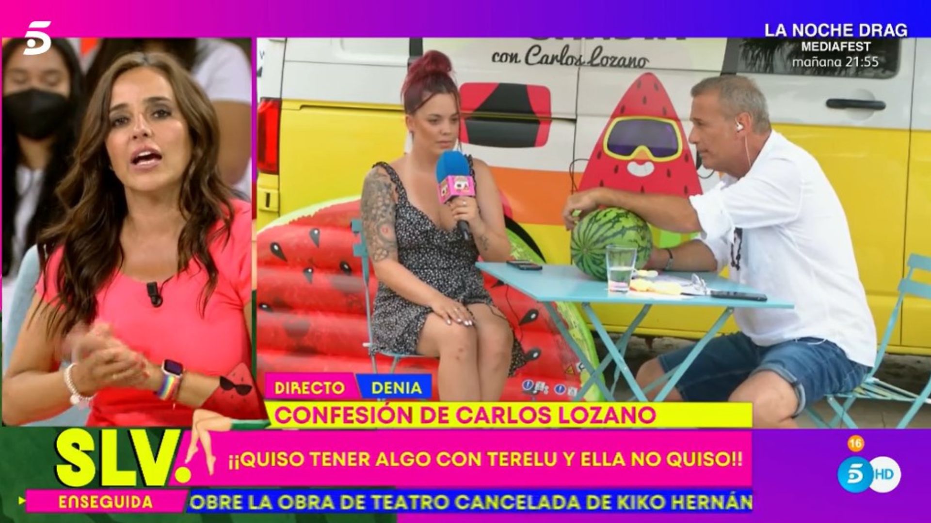 Carlos Lozano revela su flirteo con Terelu: "Ha habido feeling"