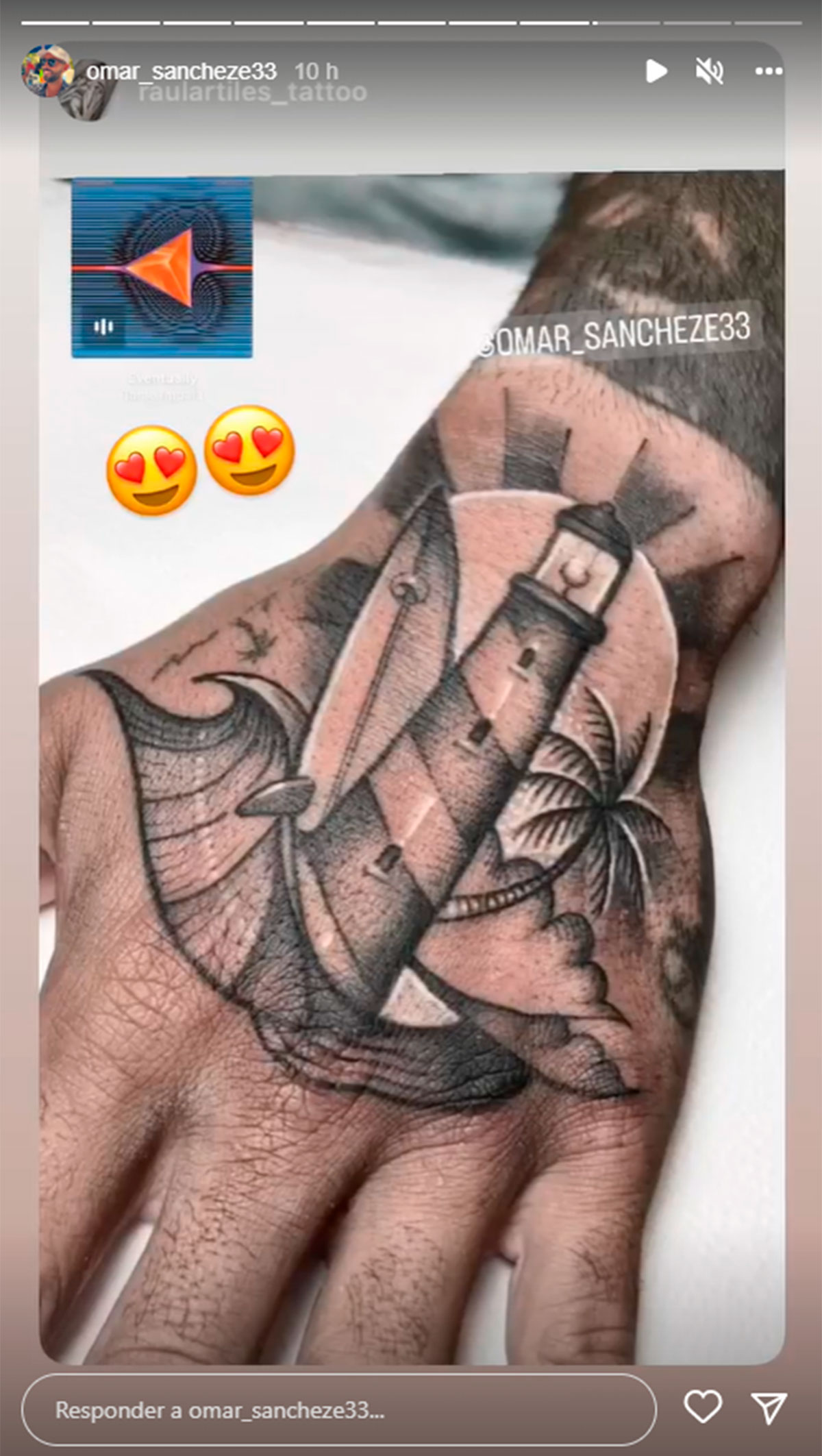 El nuevo tatuaje de Omar Sánchez que Anabel Pantoja no ha visto todavía