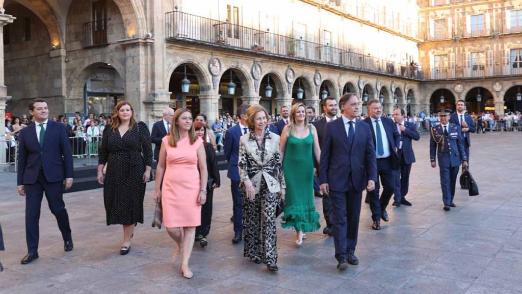 La reina Sofía preside el concierto Ciudades Patrimonio en Salamanca
