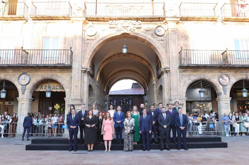 La reina Sofía preside el concierto Ciudades Patrimonio en Salamanca