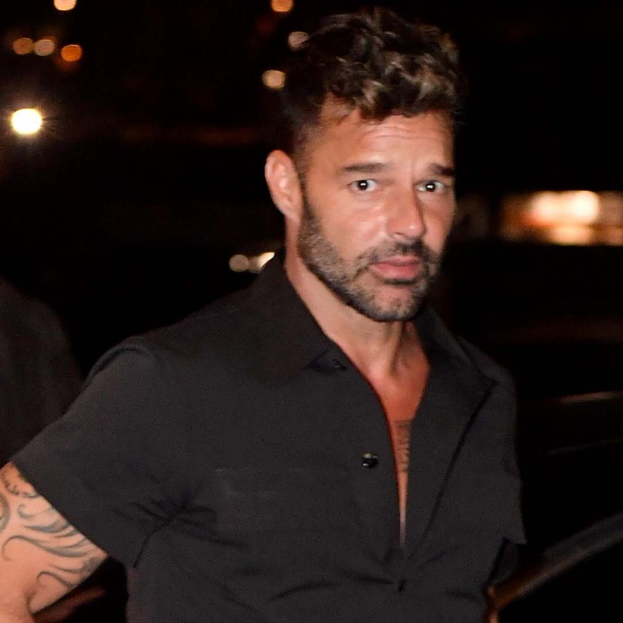 Singer Ricky Martin in Cannes