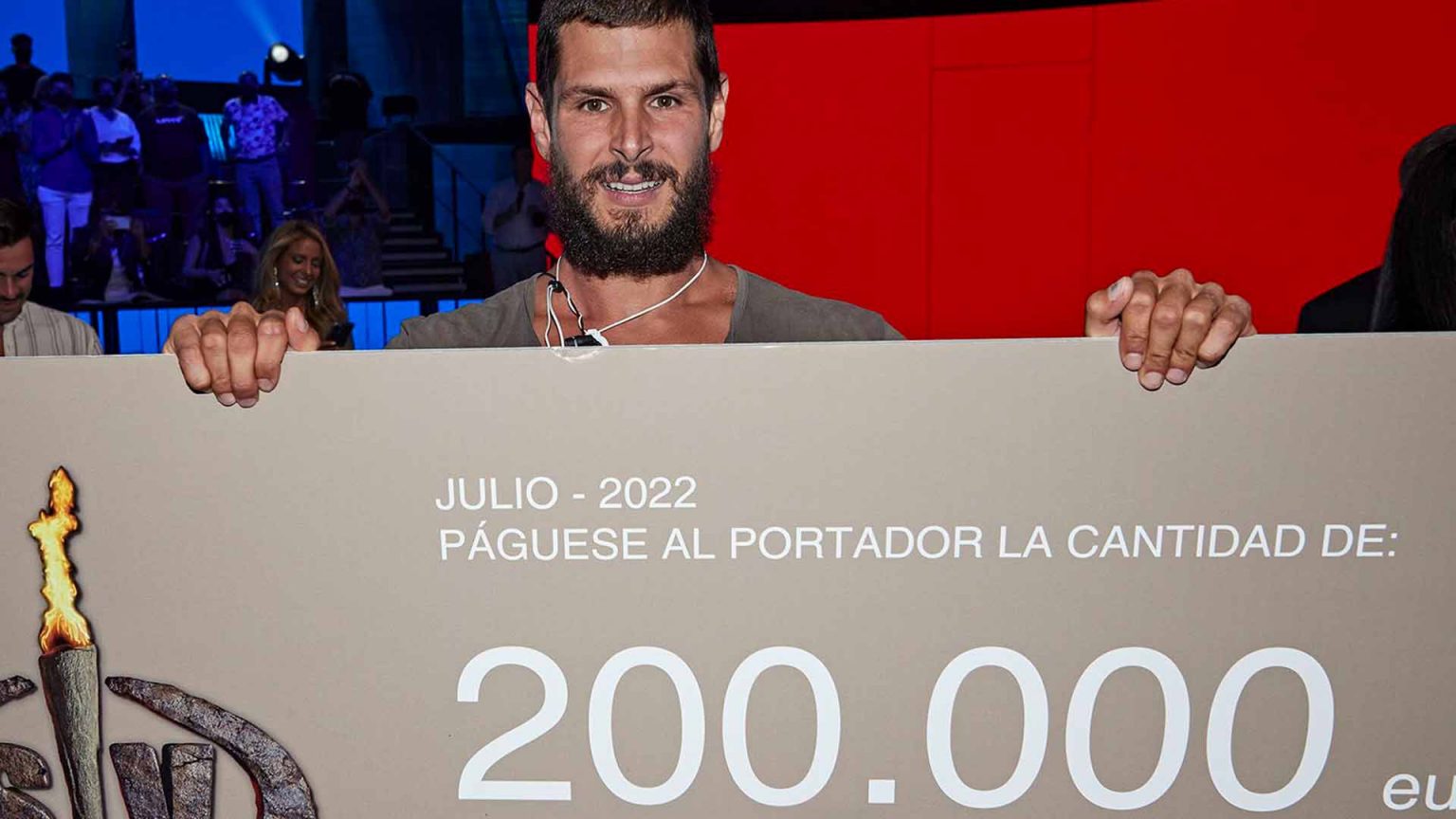 Alejandro Nieto confiesa qué ha hecho con los 200.000 euros del premio de ‘Supervivientes’