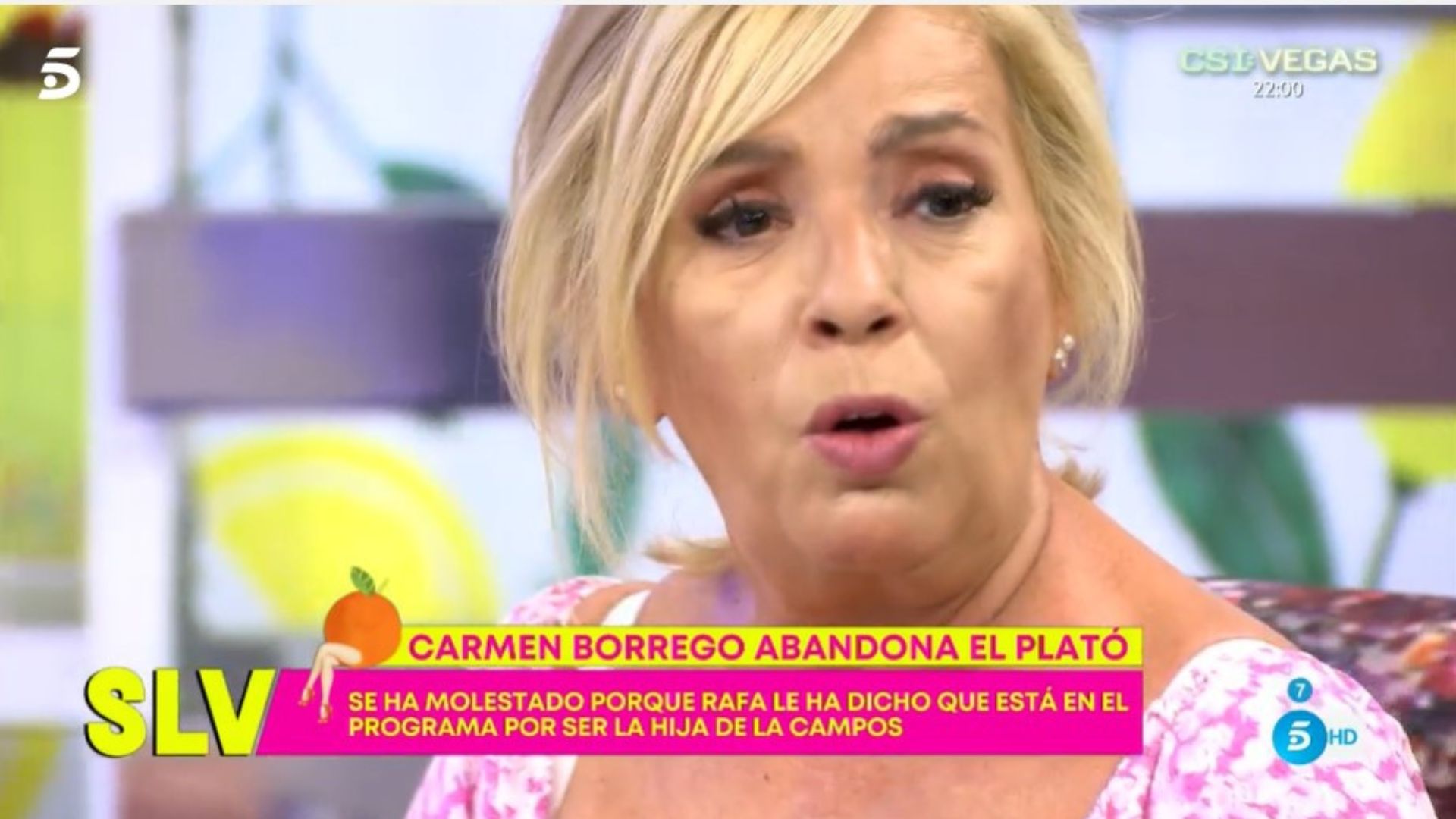 Carmen Borrego rompe a llorar tras un comentario de Rafa Mora: "¡Eres imbécil!"