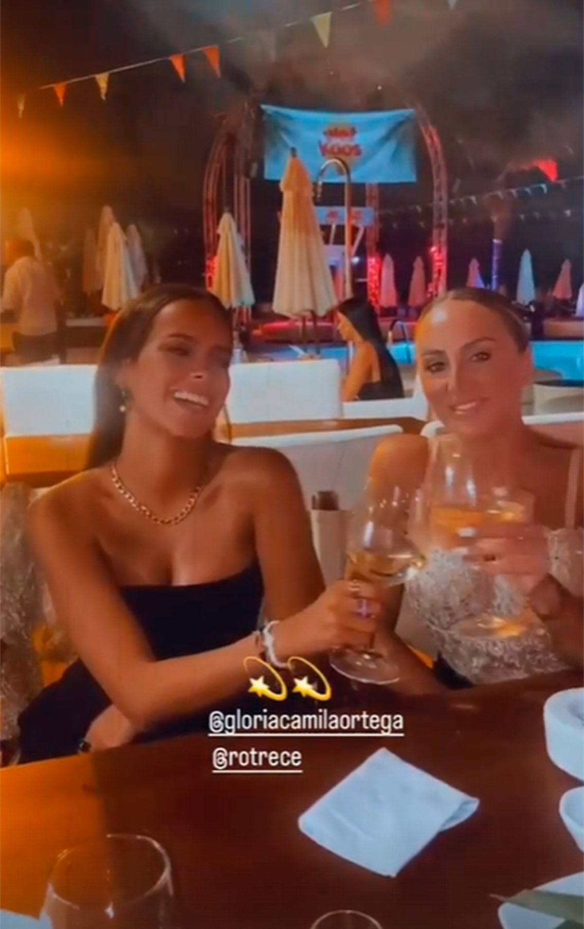 Gloria Camila y Rocío Flores, de fiesta juntas en Marbella