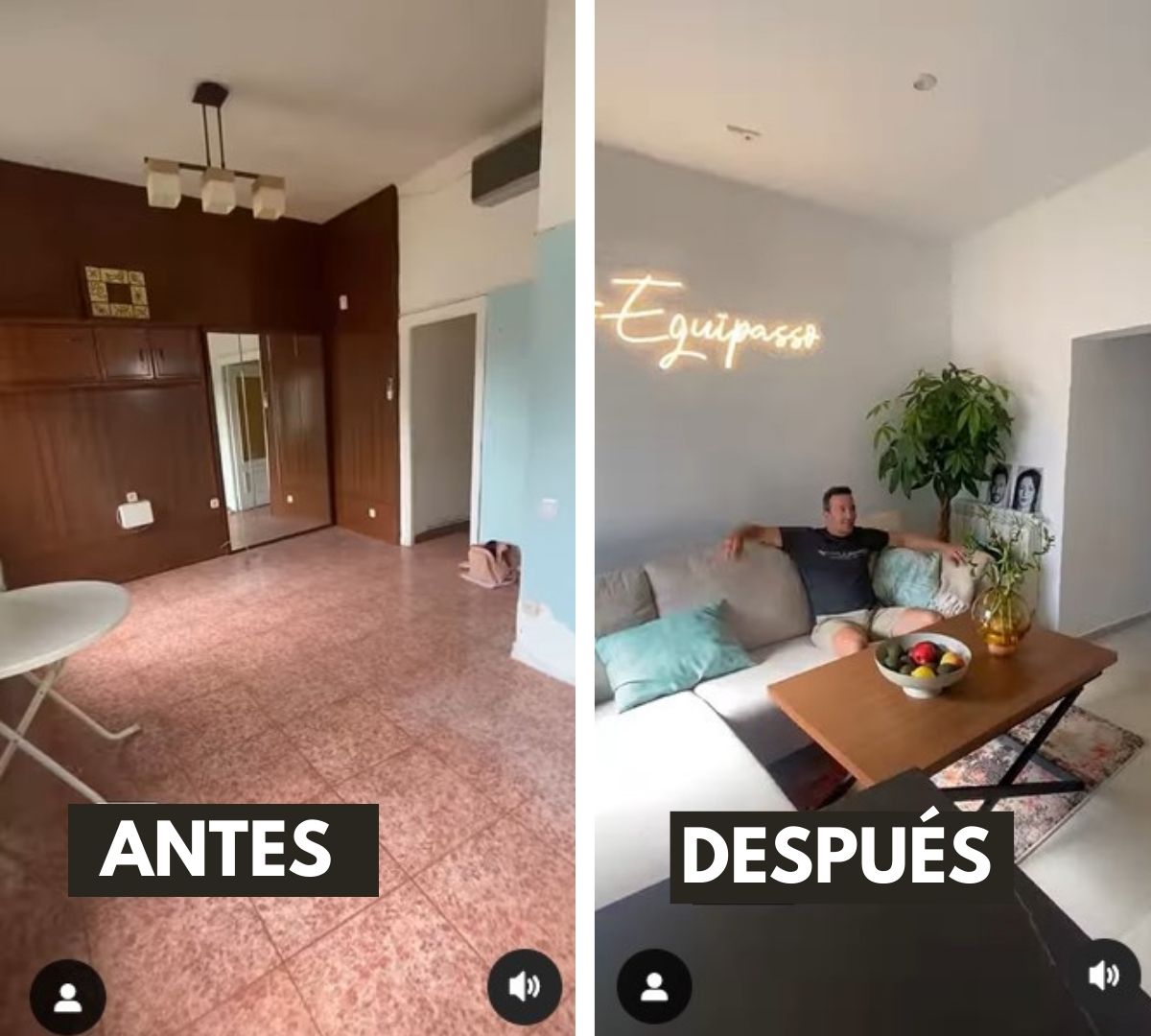 La casa de Pablo Puyol, antes y después de una espectacular reforma