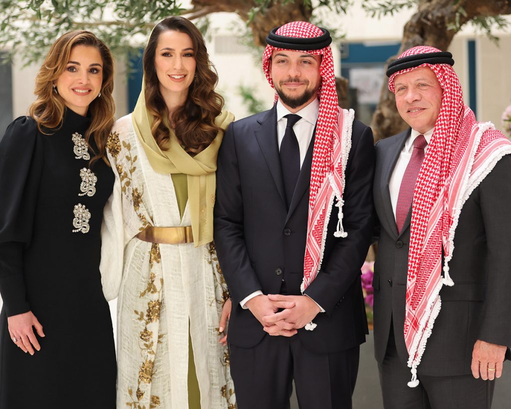 ¿Quién es Rajwa Khaled?: la futura nuera de Rania de Jordania y su sucesora en el trono