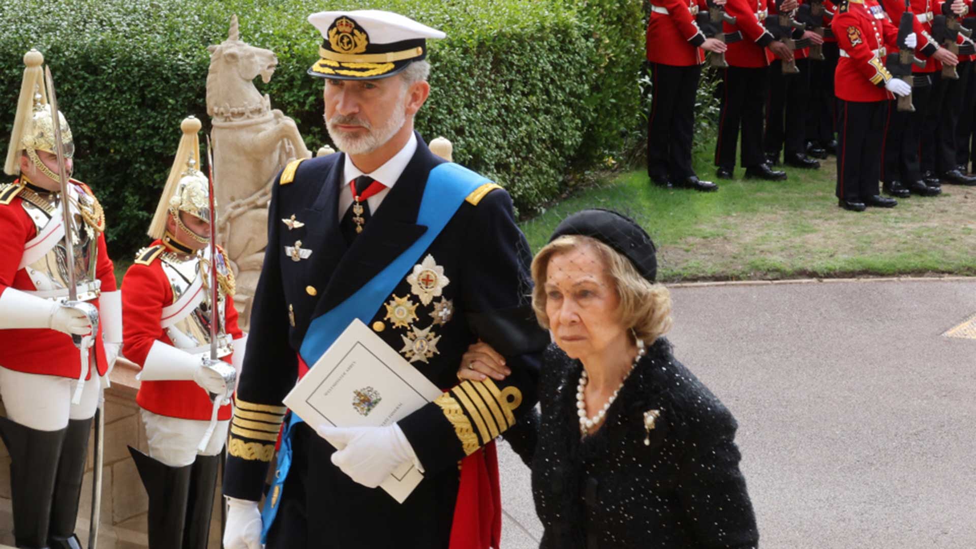 rey Felipe y Doña Sofía