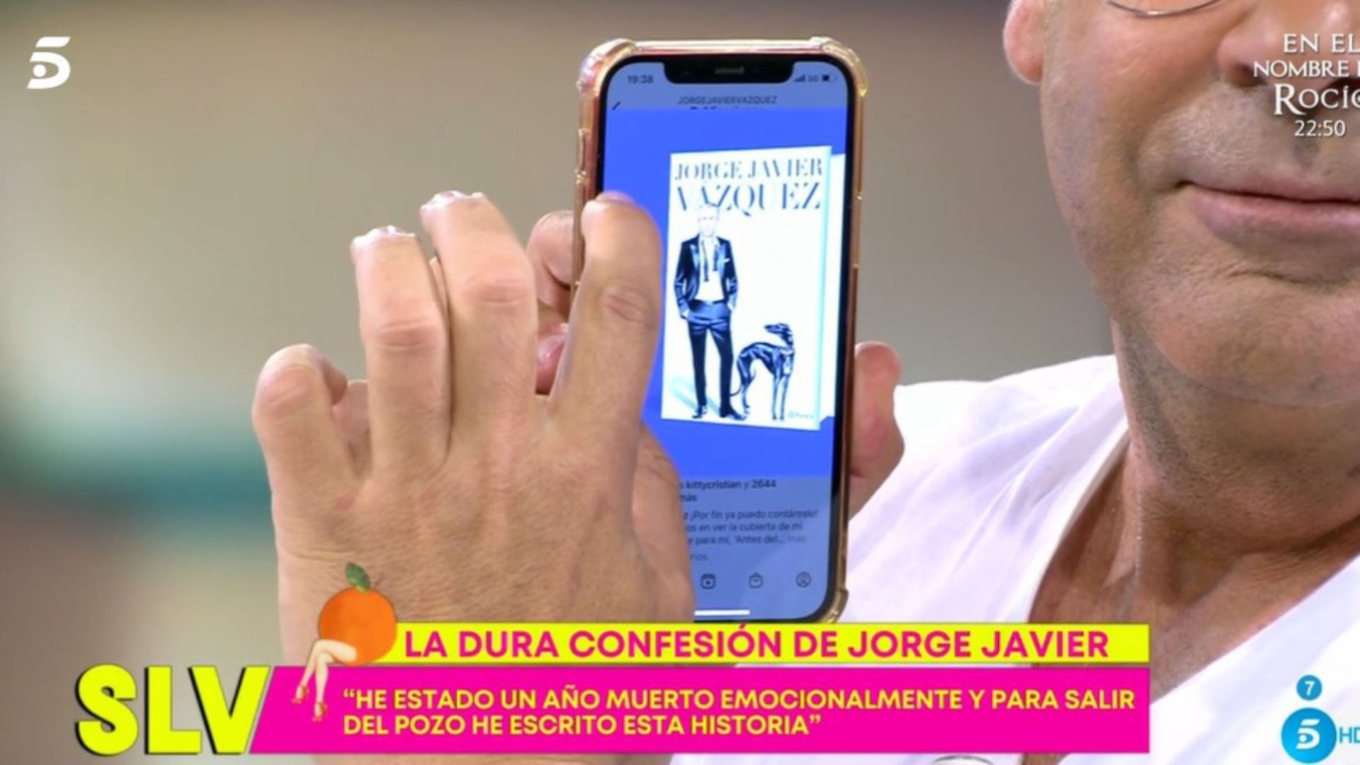 Jorge Javier Vázquez presenta su nuevo libro, roto en llanto: "Es una carta de amor a Mila Ximénez"