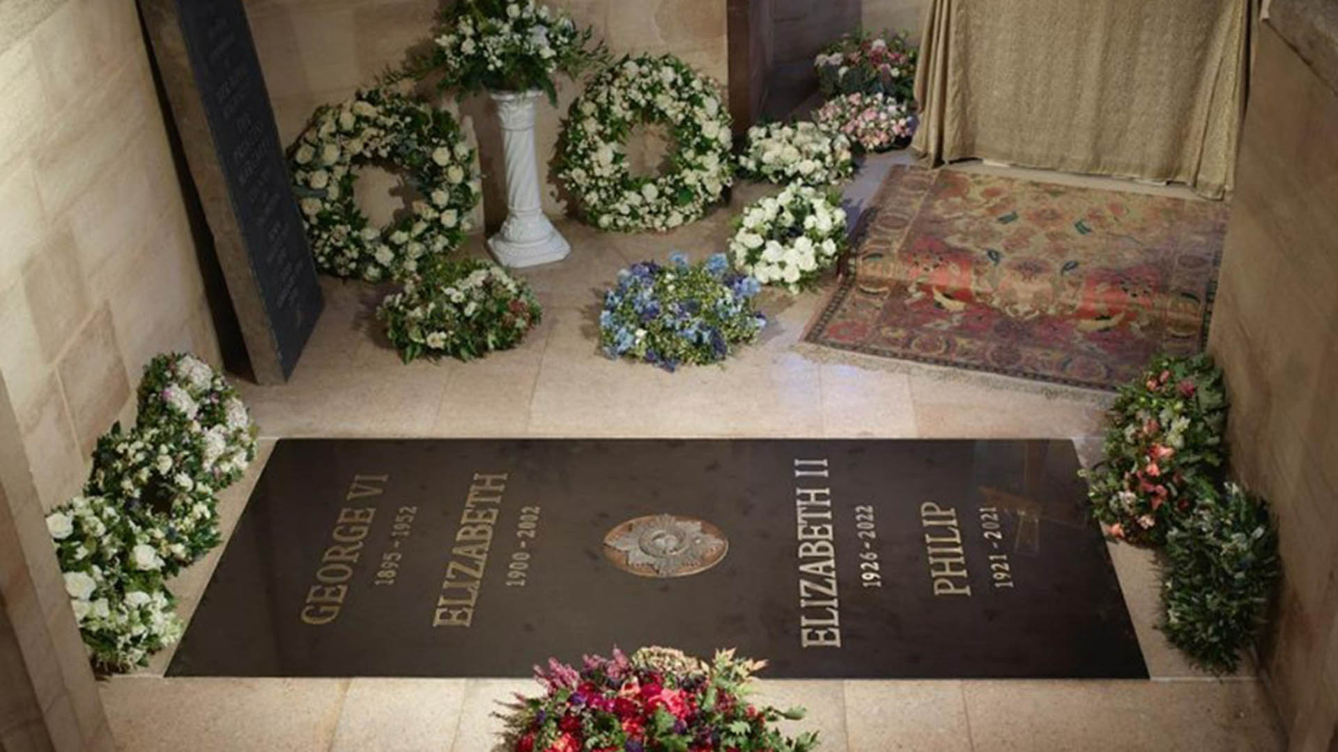 Reina Isabel II tumba