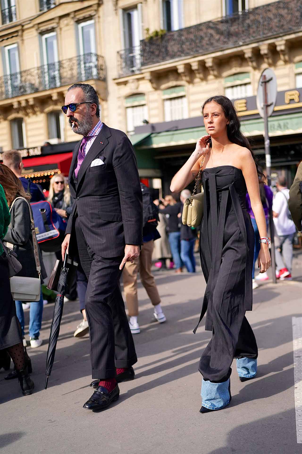 Victoria Federica y Jaime de Marichalar pasean su estilo en la Semana de la Moda de París