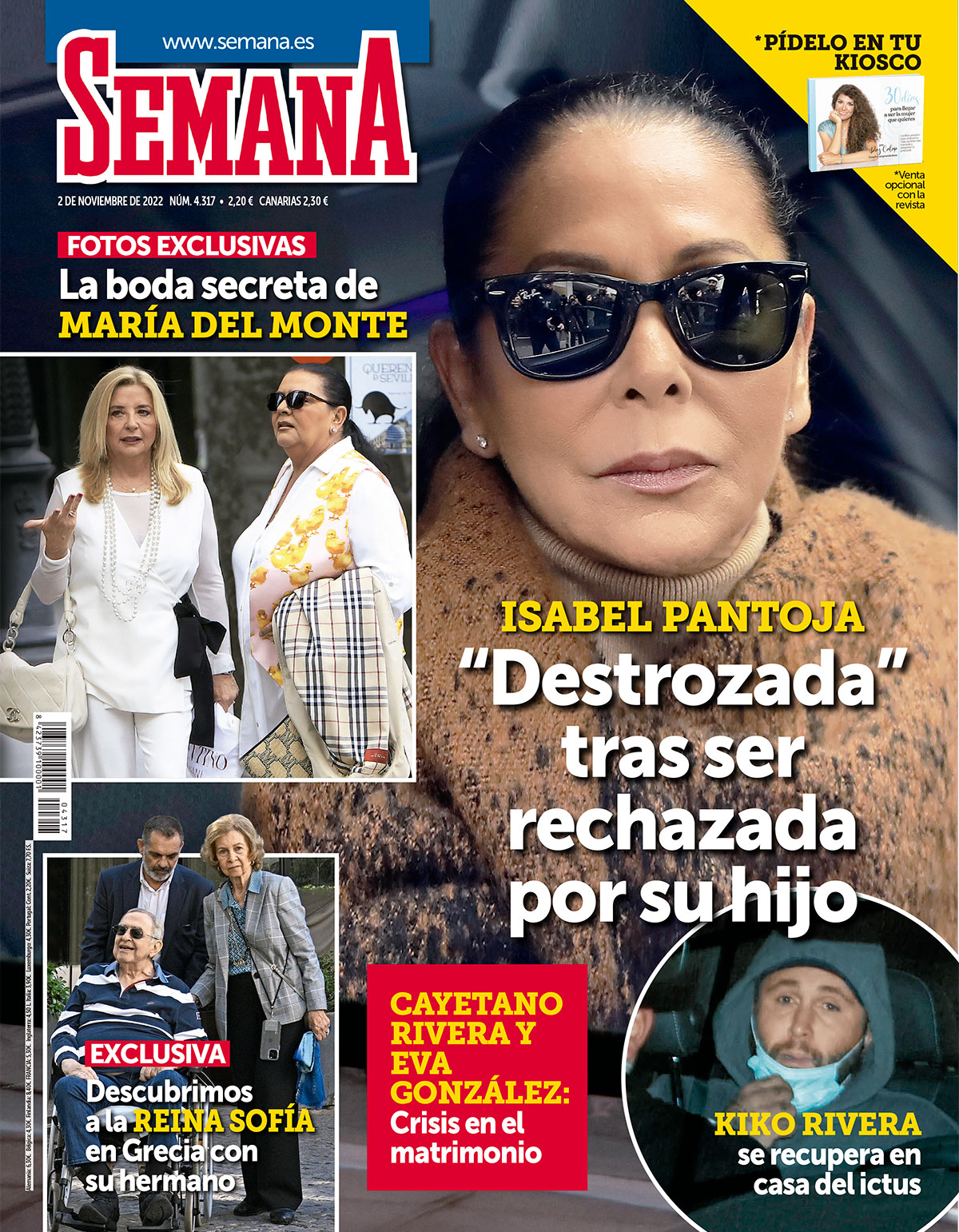 Isabel Pantoja, "destrozada" tras ser rechazada por su hijo, Kiko Rivera