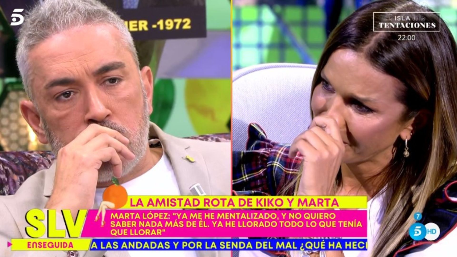 Marta López se rompe en su cara a cara con Kiko Hernández: "No le aporto nada"