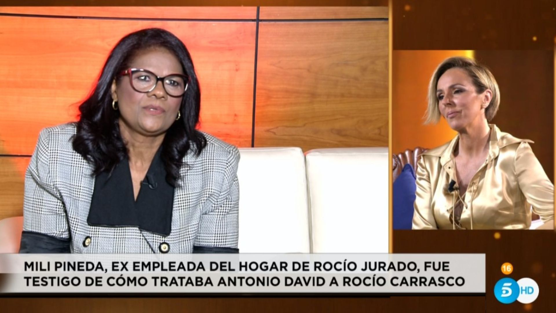 Mili Pineda, exempleada de hogar de Rocío Jurado, habla del trato de Antonio David a Rocío Carrasco