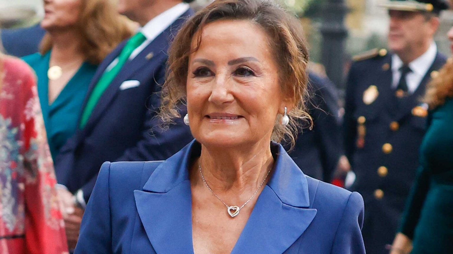 Paloma Rocasolano, tras emocionarse durante el discurso de su nieta: "Estoy orgullosa de Leonor"