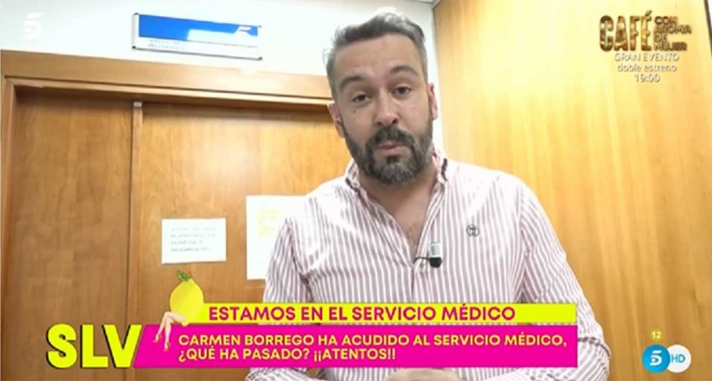 Carmen Borrego acude de urgencia al servicio médico de 'Sálvame'