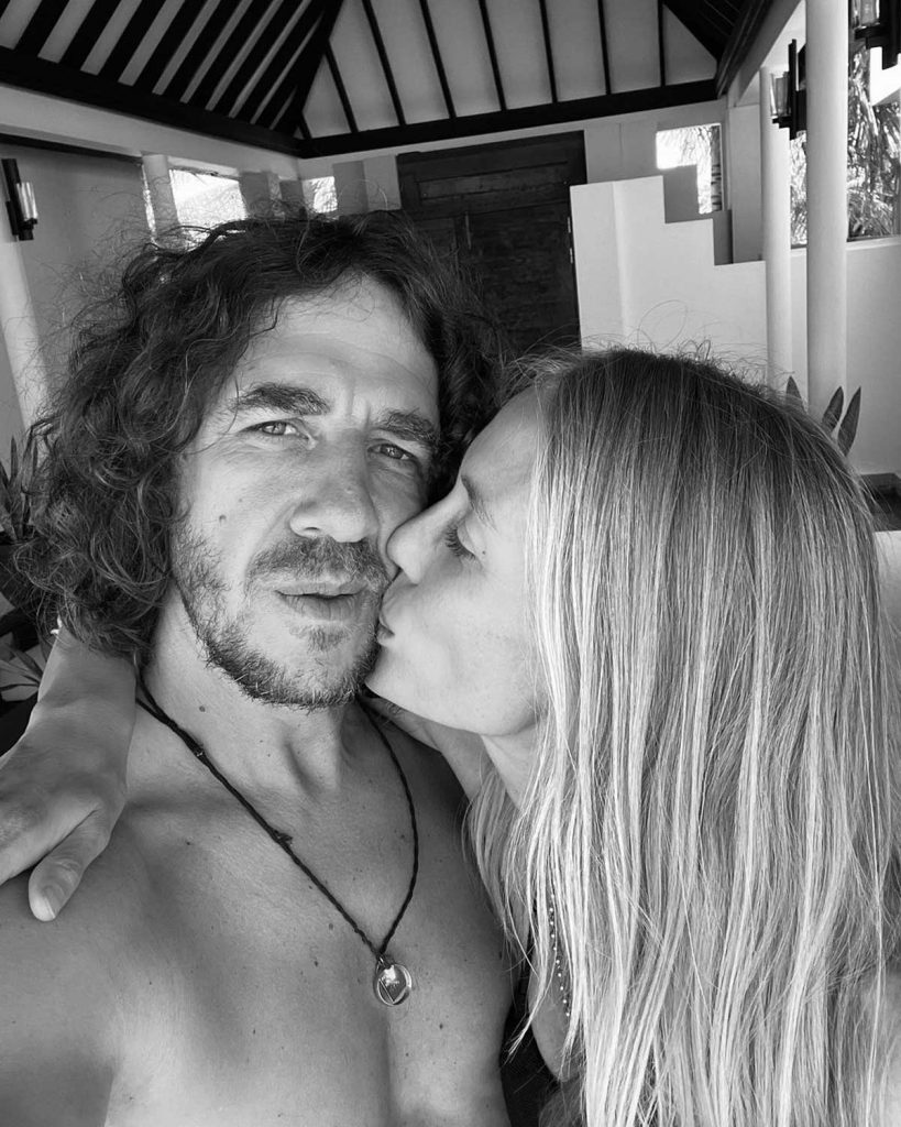 Vanesa Lorenzo y Carles Puyol