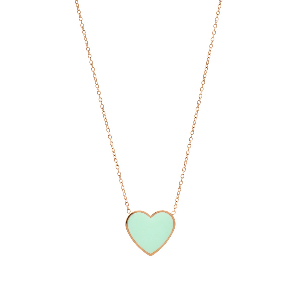 Aqua Heart Nekcklace