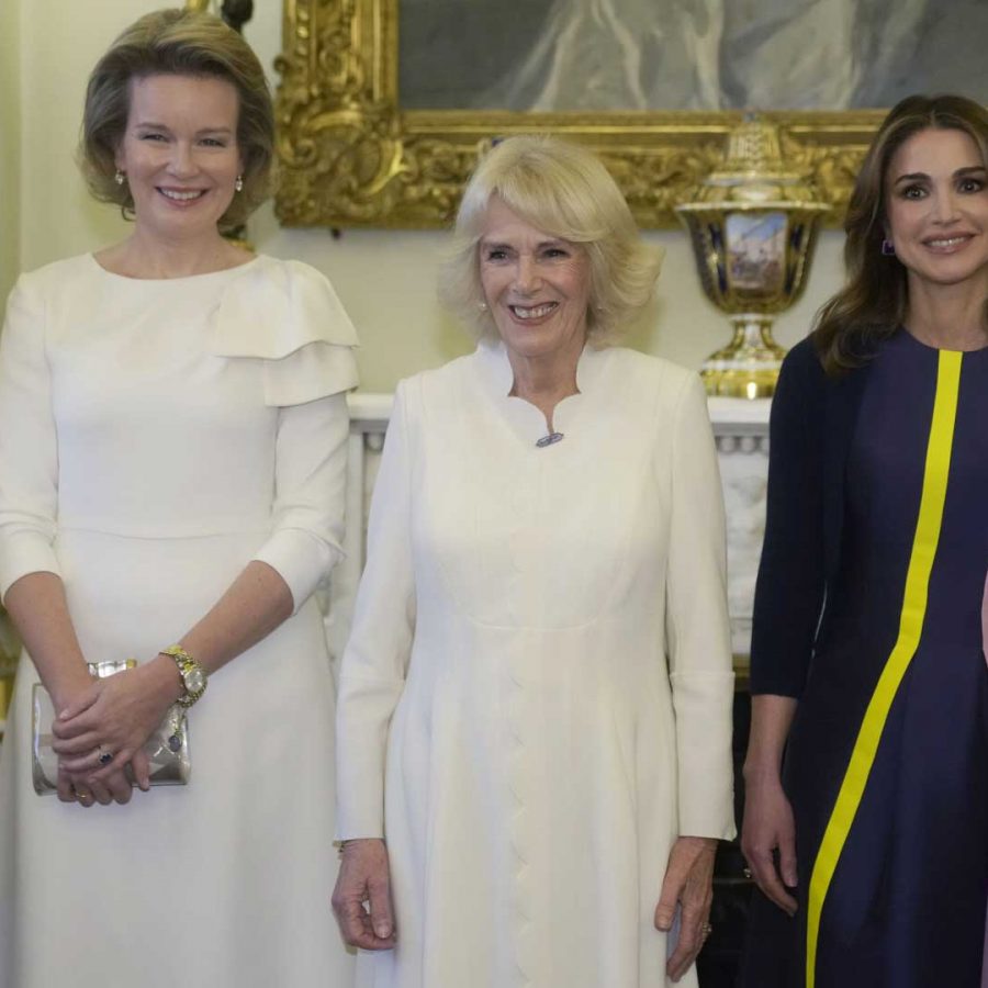 Camilla, Mary de Dinamarca, Sofía de Wessex, Rania de Jordania y Matilde de Bélgica